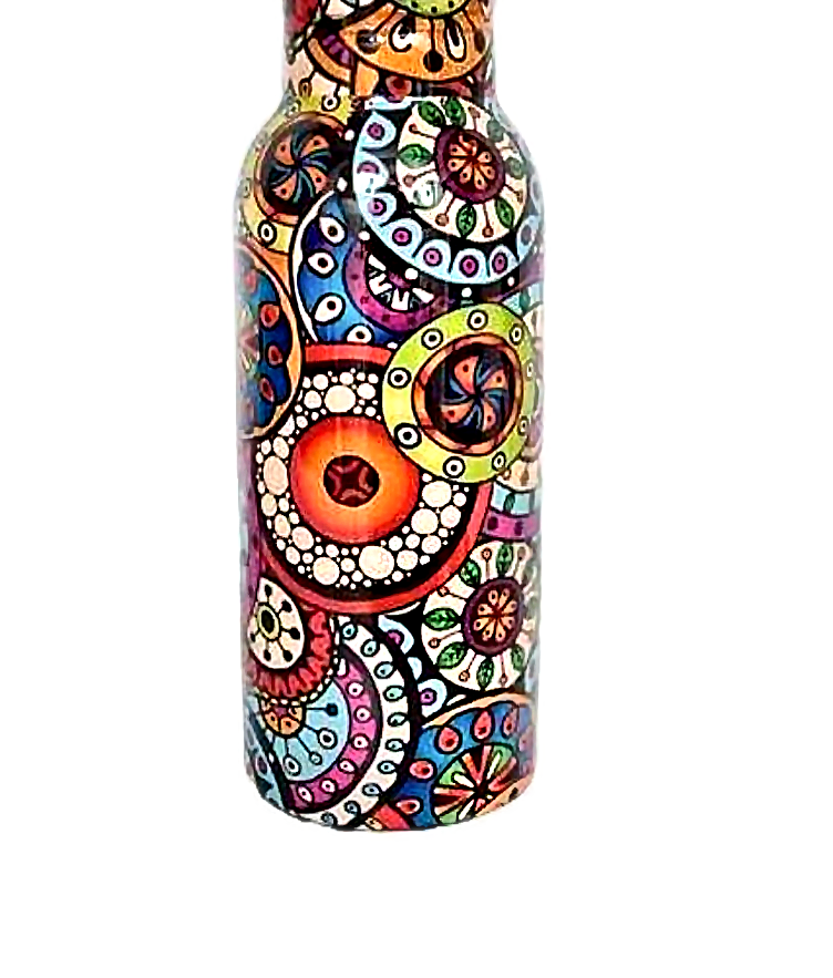500ml Copper Bottle - Style 6