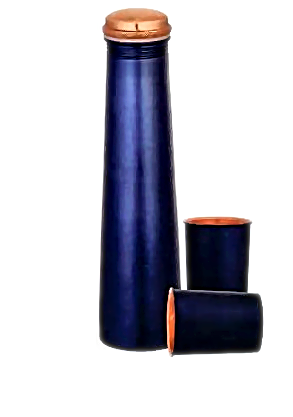 Blue Cone Bottle Gift Set