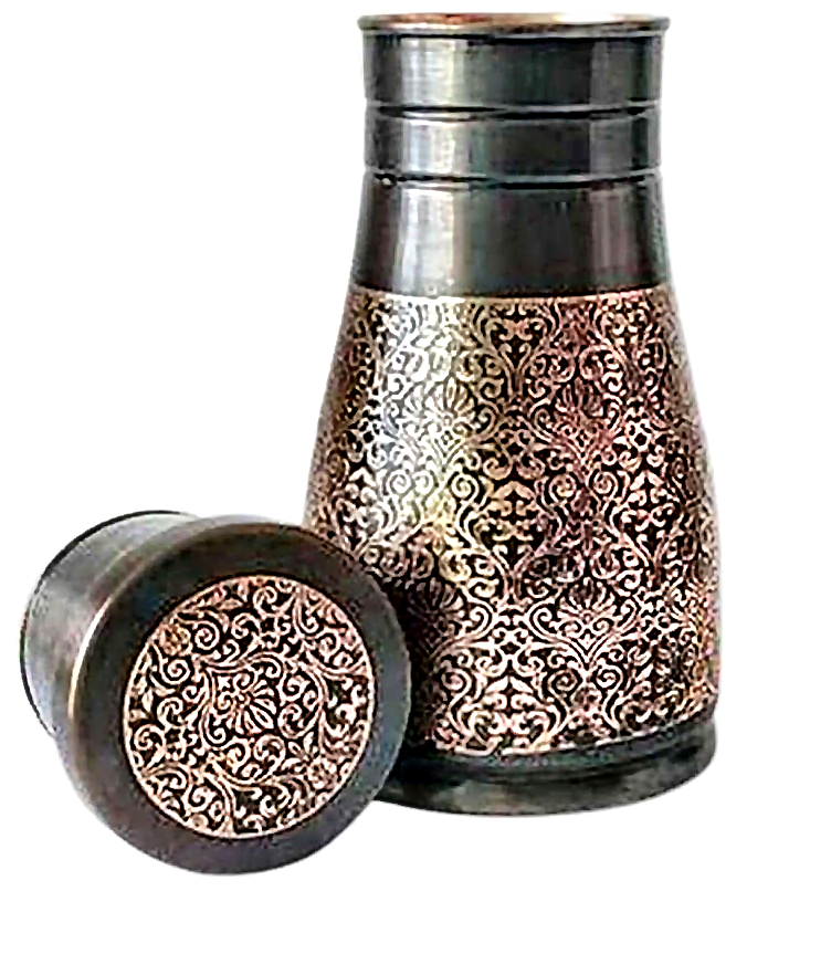 Copper Bedside Pot - Style 3