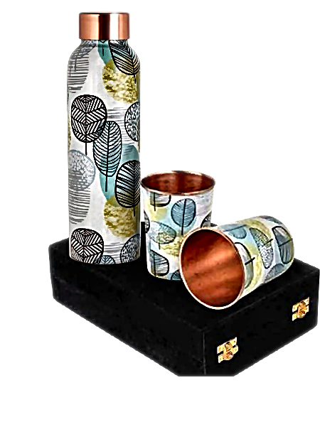 Oreo Meenakari Gift Set Box Leaf