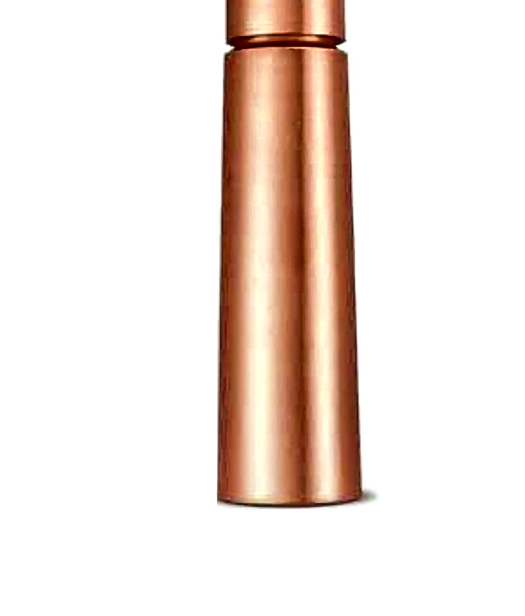 Plain Copper Water Bottle - Style 4