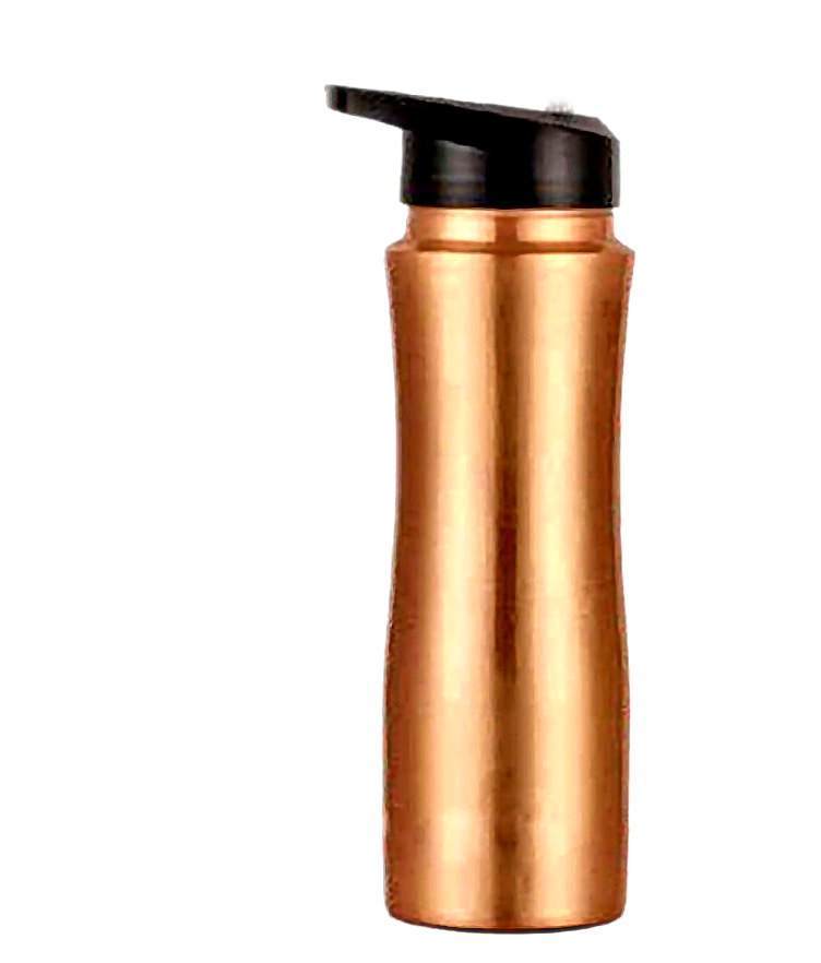 Sipper Copper Water Bottle - Style 1