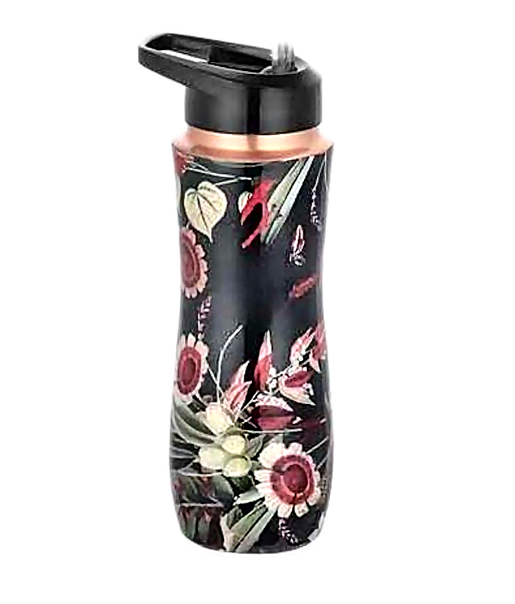 Sipper Copper Water Bottle - Style 12