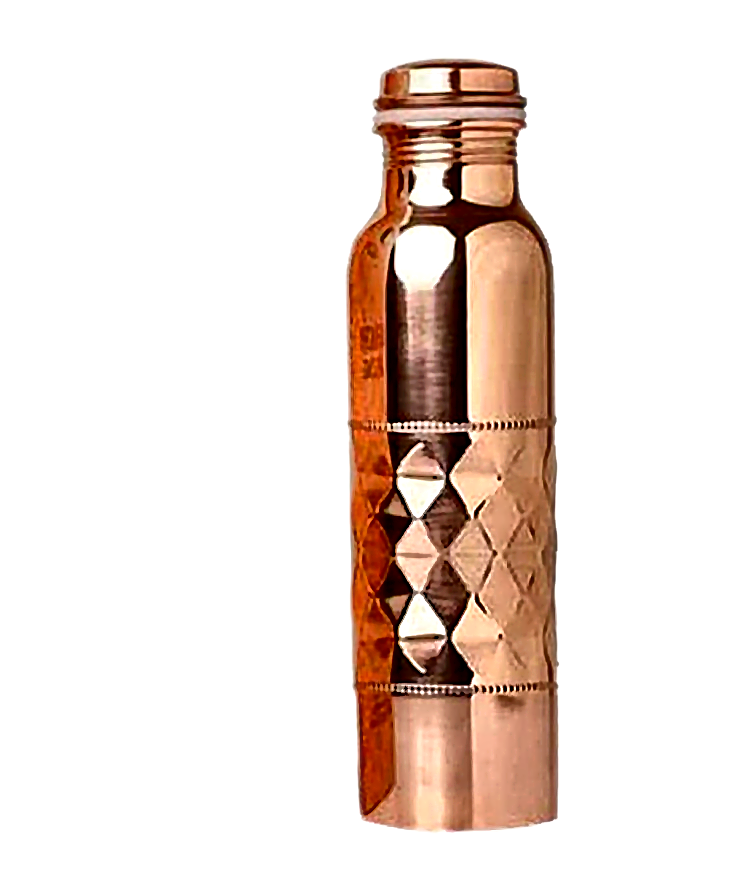 Sipper Copper Water Bottle - Style 4