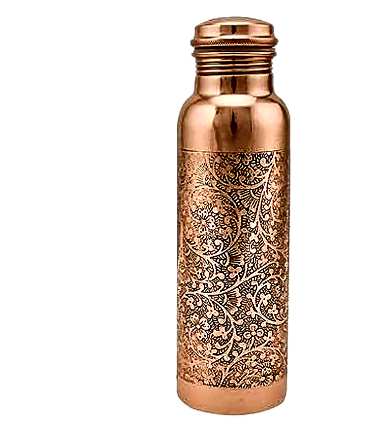 Sipper Copper Water Bottle - Style 8